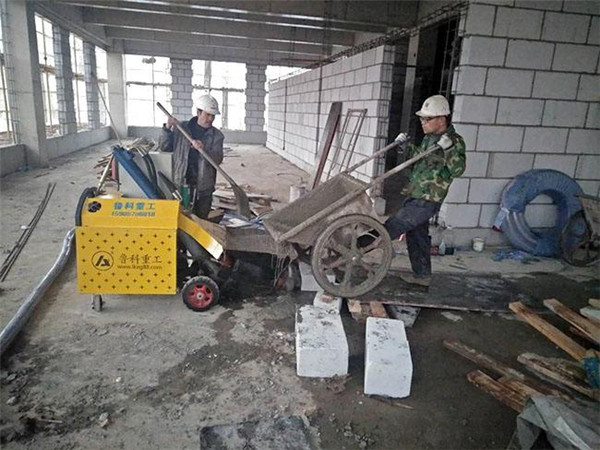 二次结构泵有效提升建筑施工进度